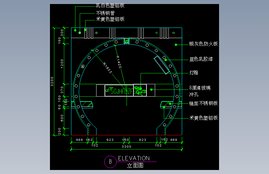 工装单体图库-FH04226B