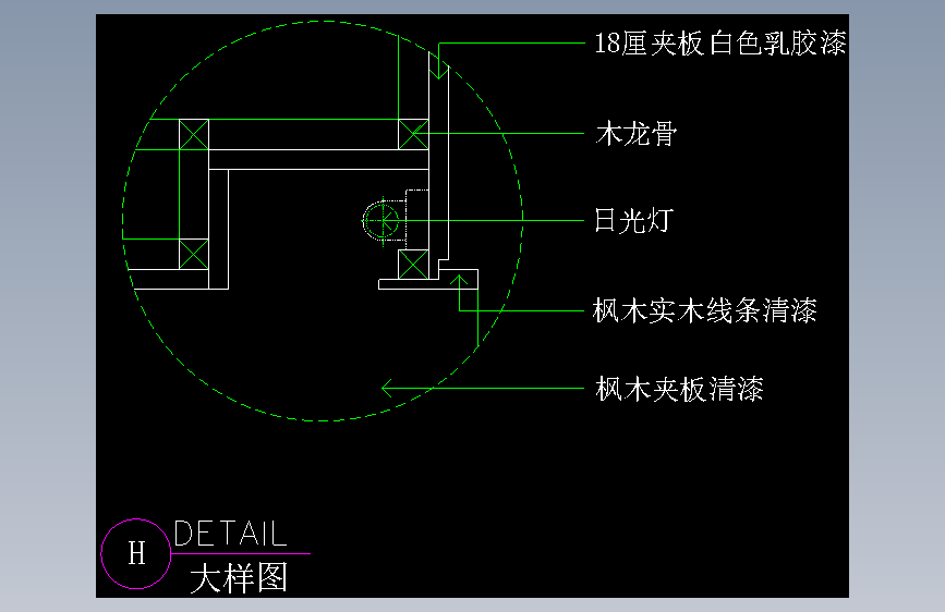 工装单体图库-大样图