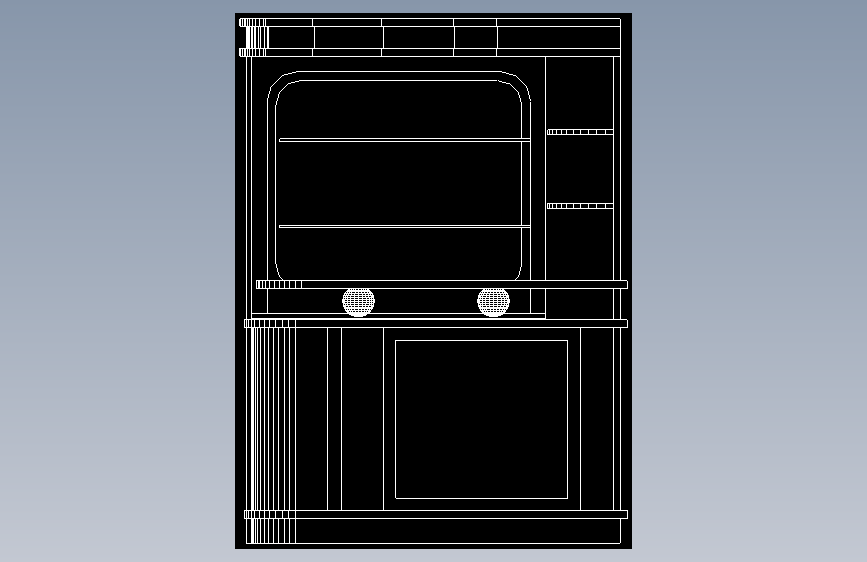 柜子-CAD必备模块 (5803)
