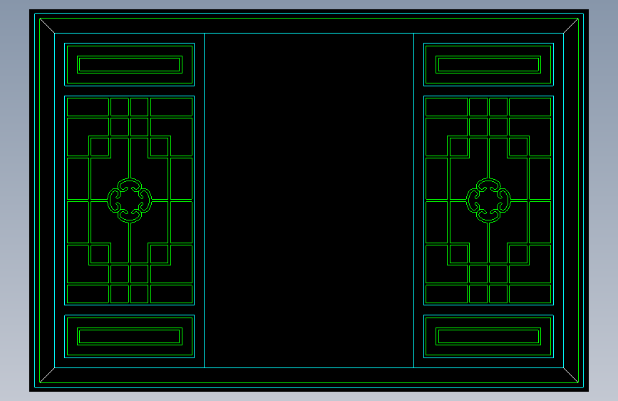 立面素材-CAD必备模块 (3154)