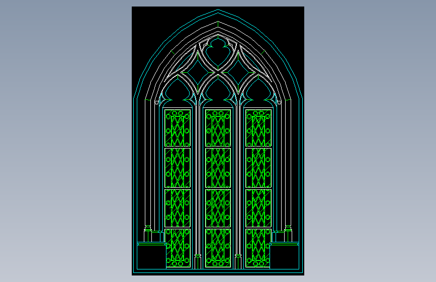 立面素材-CAD必备模块 (3219)