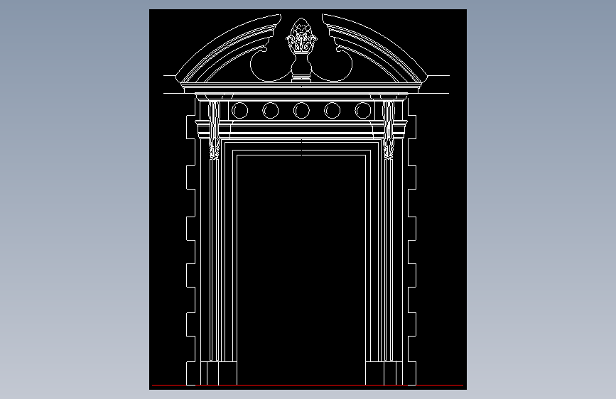 门洞-CAD必备模块 (6841)