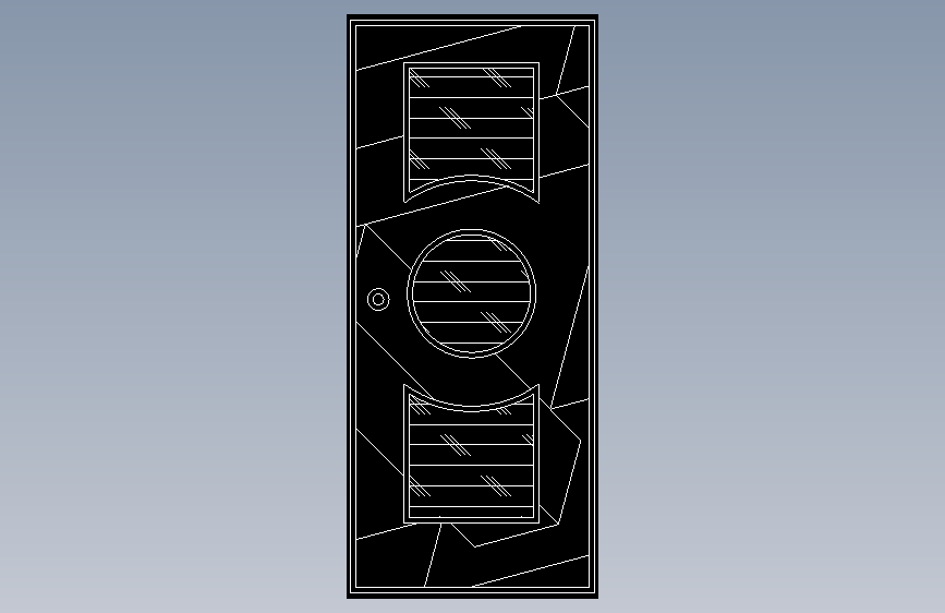 门扇-CAD必备模块 (6710)