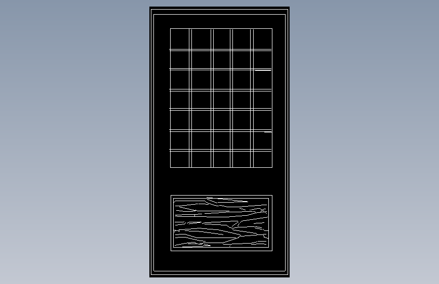 门扇-CAD必备模块 (6730)