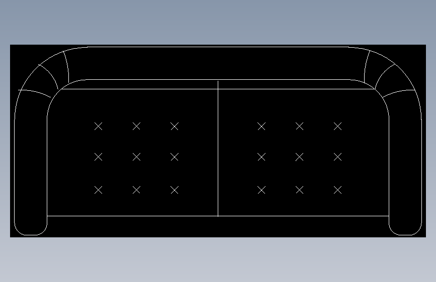 沙发-CAD必备模块 (6937)