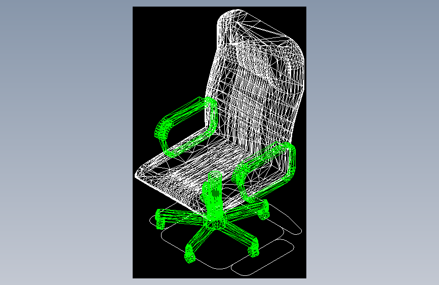 椅子-CAD必备模块 (2210)