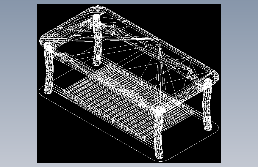 桌子-CAD必备模块 (1905)