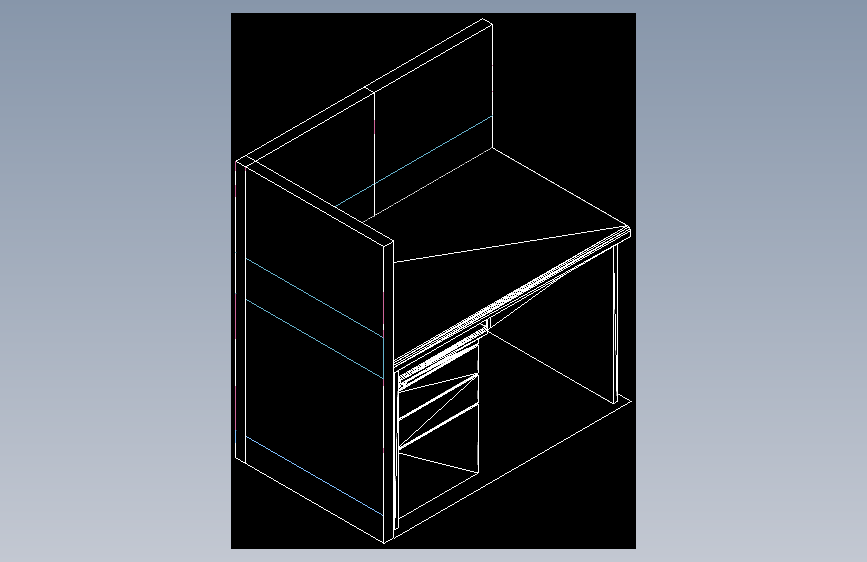 桌子-CAD必备模块 (1960)