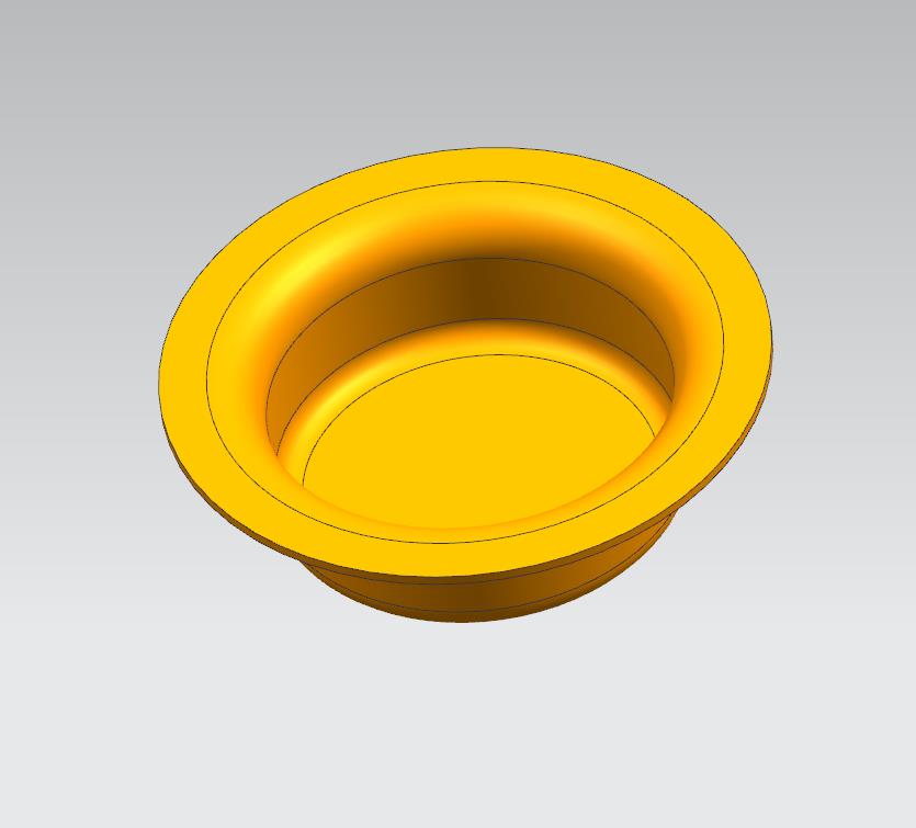 金属杯落料拉深模具(CAD图+UG三维)