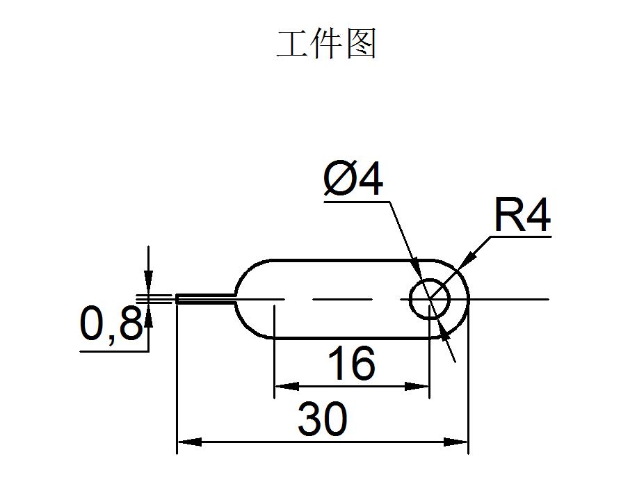 指针落料冲孔复合模(CAD图+UG三维)