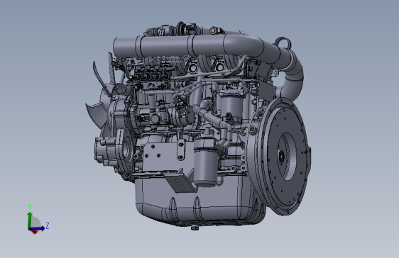 新柴4D35ZG31三维