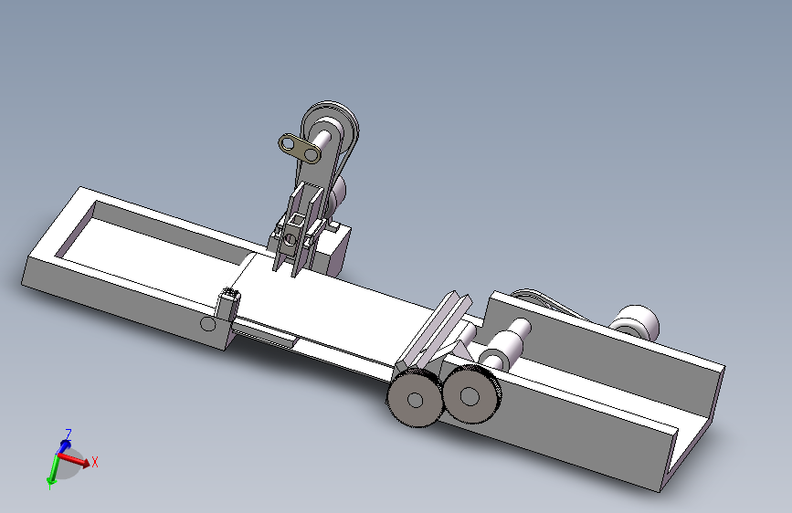 自动盖章机设计三维SW2019带参+CAD+说明