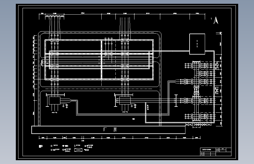 2×25MW发电厂电气一次系统设计CAD+说明