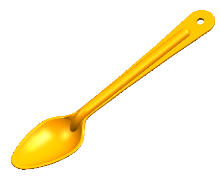 塑料汤匙勺子注塑模具设计【一次性勺子】【餐勺】