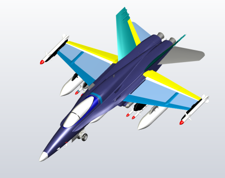 FA-18大黄蜂战斗机