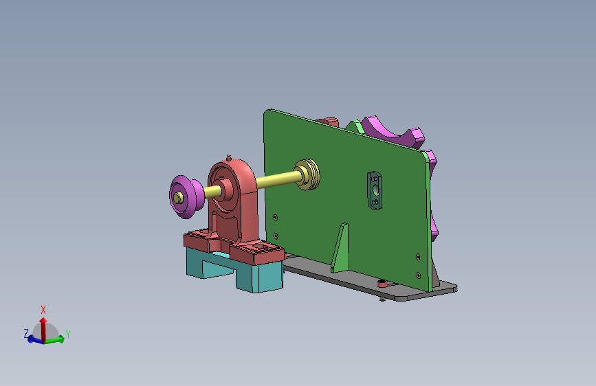 槽轮机构模型三维sw2016带参 Solidworks 2016 模型图纸下载 懒石网