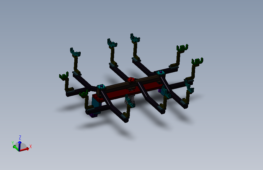 点焊夹具2顶升机构A