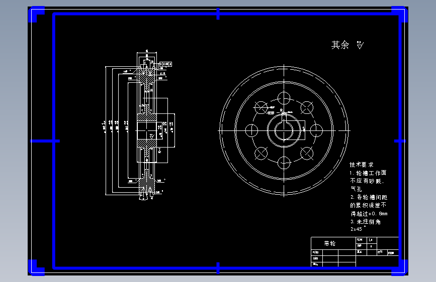 钢筋调直机设计CAD+说明