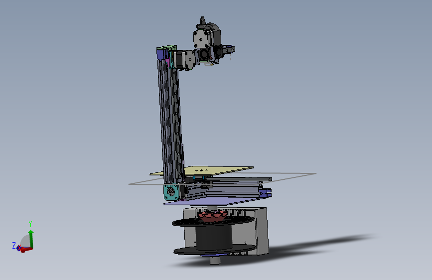 线轨版鲸鱼座3D打印机