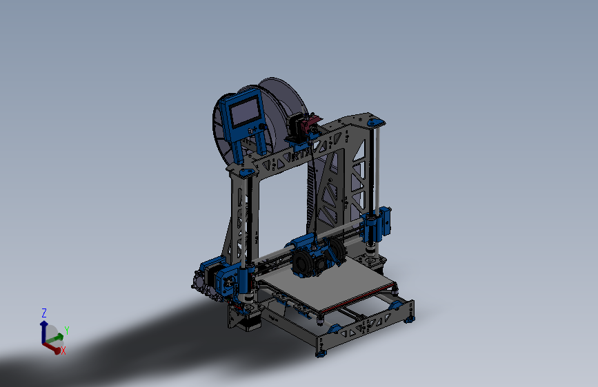 详解的3D打印机