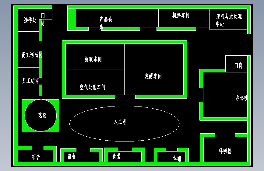 年产6万吨的味精厂设计CAD+说明