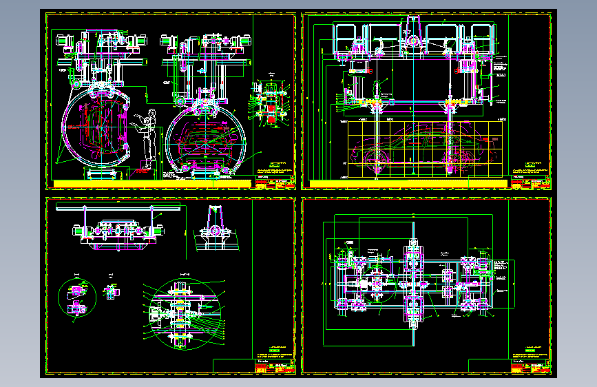 汽车旋转吊具CAD