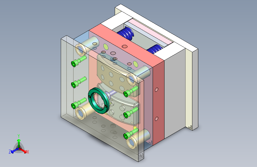 塑料外壳注射模设计三维UG+CAD+说明