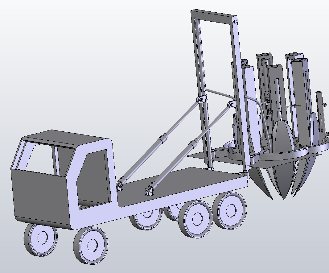 挖树机装置设计