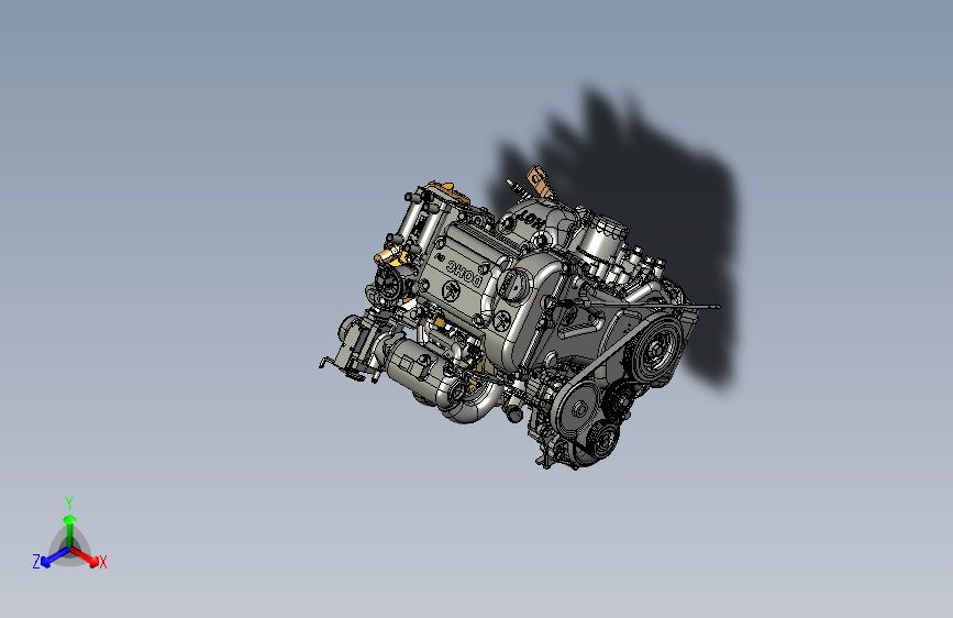 整车3D模型