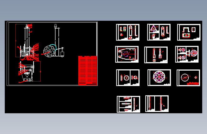 无碳小车S组（资料齐全）CAD+说明