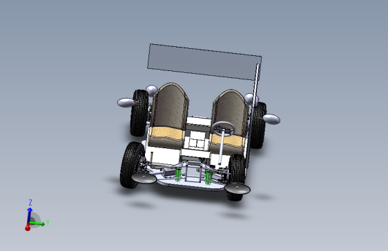 小型电动汽车轮毂电机及转向系统设计CAD+说明