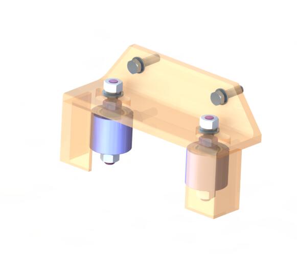 导向夹紧滚轮装置三维SW2016带参