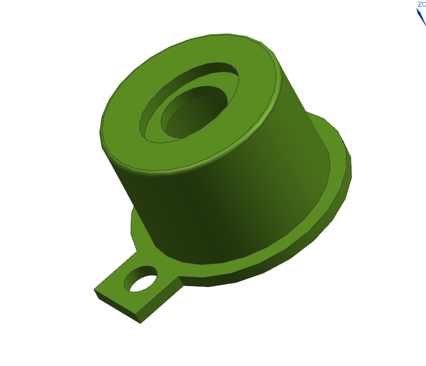 异形透盖注塑模具设计图纸-一模两腔三维UG+CAD+说明