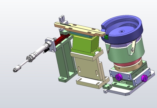 振动盘3D建模