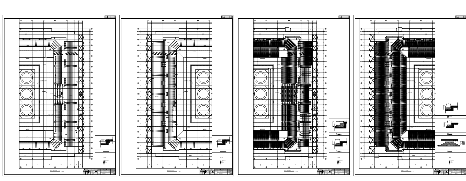中国农业大学体育馆(2008奥运会摔跤比赛馆)CAD
