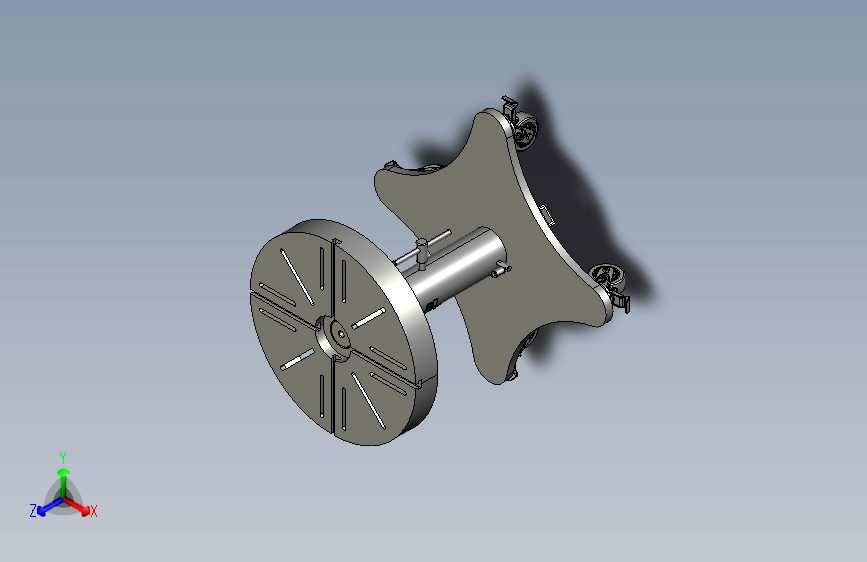 ROTARY WELDING TABLE旋转焊接台3D数模图纸 STEP格式