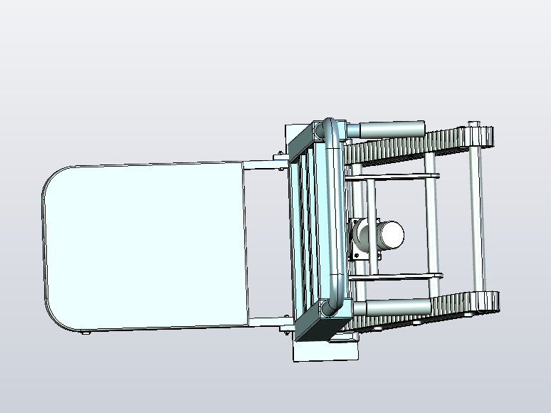 自动爬楼梯运输车