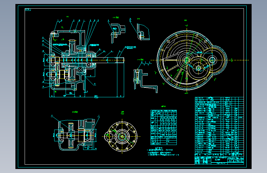 0.5电动葫芦CAD