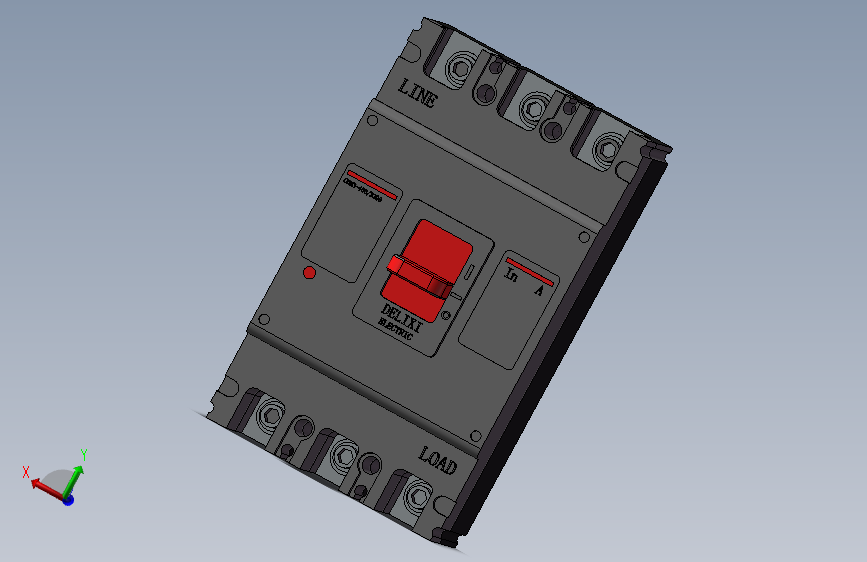CDM3-400断路器模型