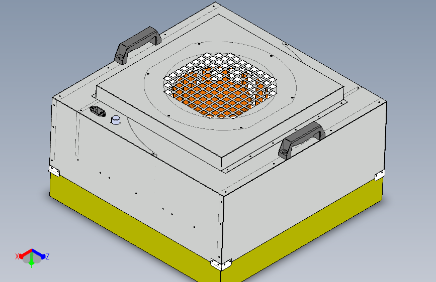 FFU净化器-575_575_220 主视图