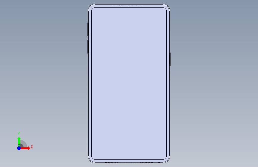 LG V40手机 正面视图