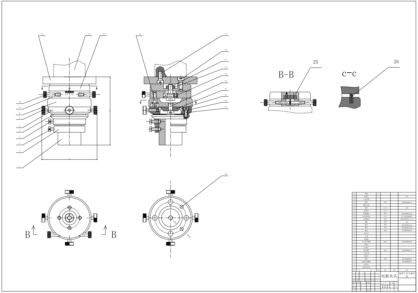 电火花机床机械结构设计CAD+说明书