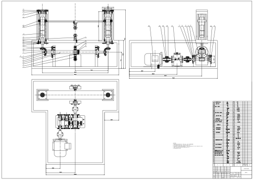 多功能材料试验机设计CAD+说明书