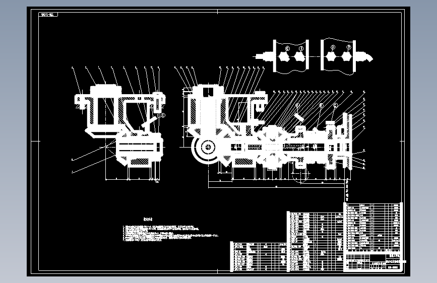 滚齿机床身部件结构设计CAD+说明书