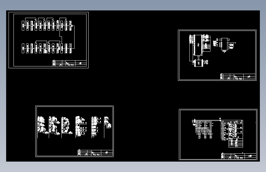 基于PLC的变频恒压供水系统设计CAD+说明