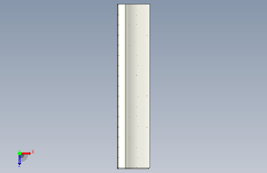 基于复合材料的机翼设计三维Step+CAD+说明 俯视图