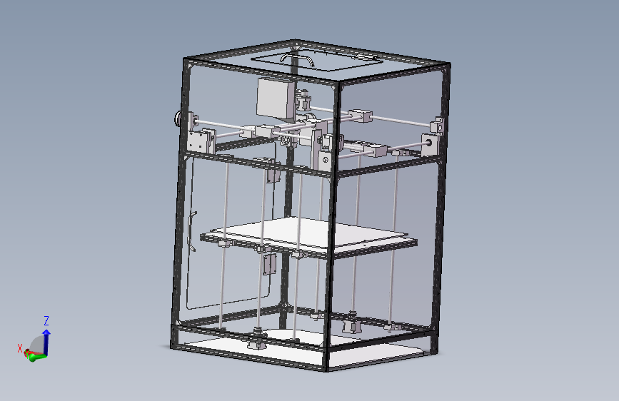 螺杆挤出式FDM3D打印机结构设计