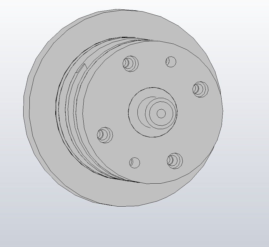 落料拉深复合模图
