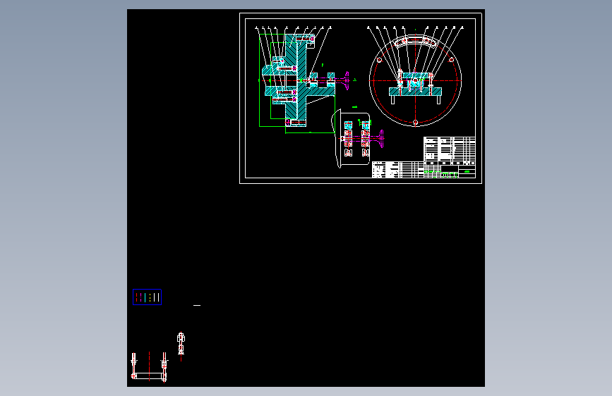 气门零件工艺规程及夹具设计CAD+说明