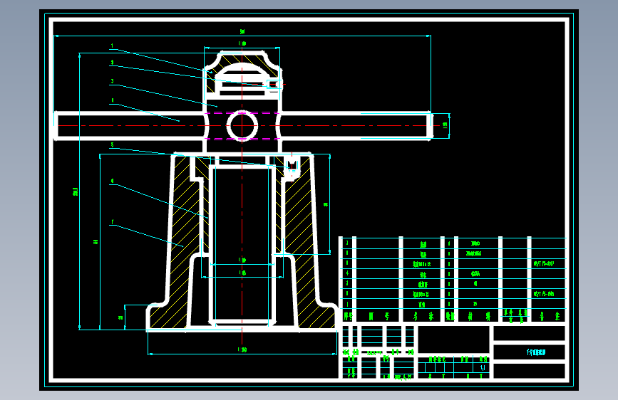 千斤顶CAD